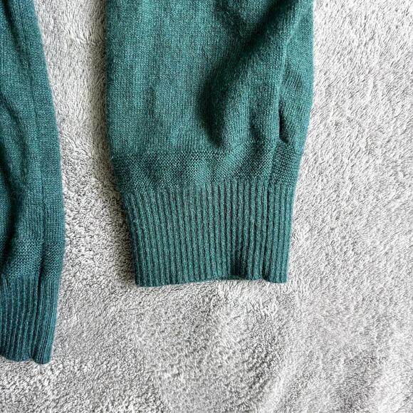 Fat Face Forest Green Quarter Zip Sweater Men’s Size L - Picture 4 of 9